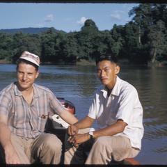 Mekong trip with Col. Boupha