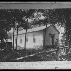 Oldest Methodist church in town of Somers and state of Wisconsin - 1837-1840