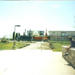 Construction from the bridge to Southview Hall