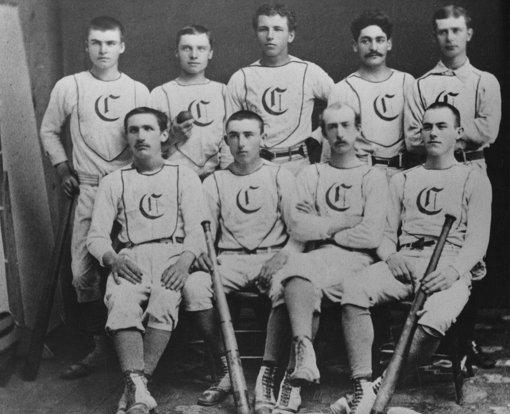 Centennials Baseball Team 1874-1875 - UWDC - UW-Madison Libraries