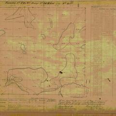 [Public Land Survey System map: Wisconsin Township 40 North, Range 16 East]