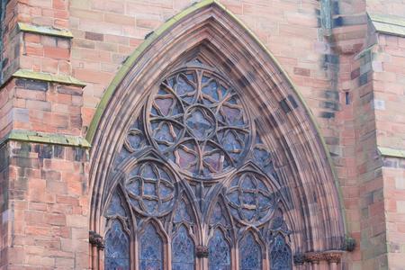 Carlisle Cathedral exterior north transept