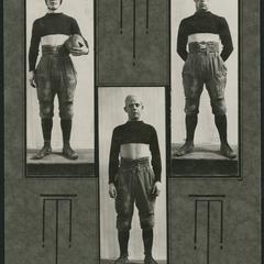 Football players at Wisconsin Mining School