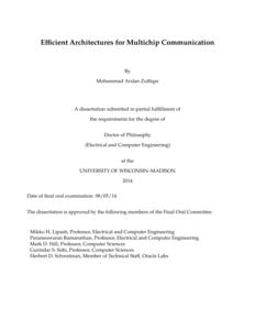 Efficient Architectures for Multichip Communication