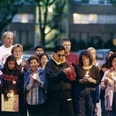 Candlelight vigil for Deysi Mendez