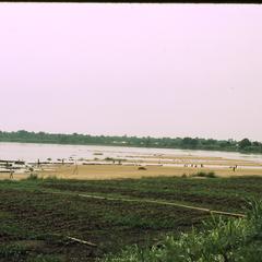 Farms on river