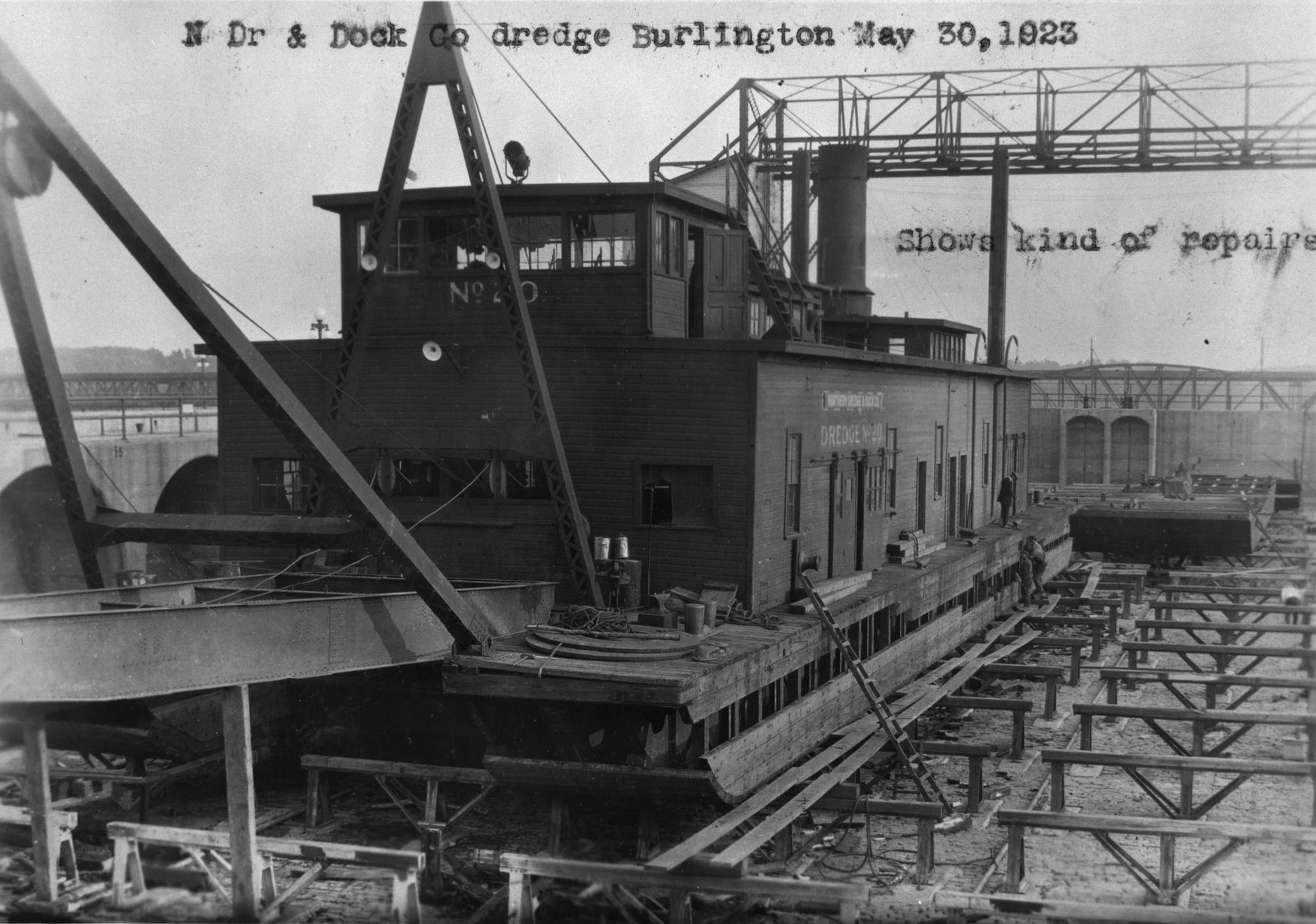 ‎Burlington (Dipper Dredge) - UWDC - UW-Madison Libraries