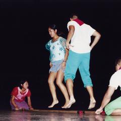 Two Filipino American dancers at 2000 MCOR