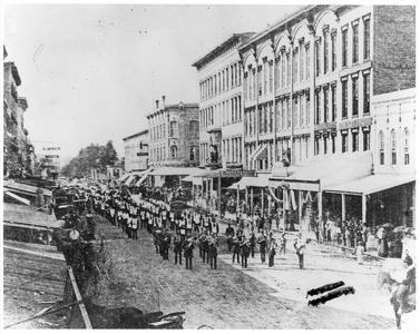 Fourth of July parade, 1869