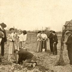 Planting trees, ca. 1900s