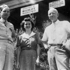 Art Hawkins, Alice Harper, and Aldo Leopold at 424 University Farm Place