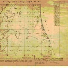 [Public Land Survey System map: Wisconsin Township 21 North, Range 24 East]