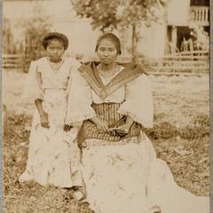 Filipino girls, posing