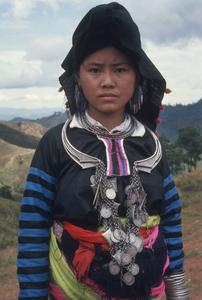 Ethnic Hmong girl