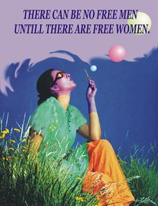 There can be no free men until there are free women.