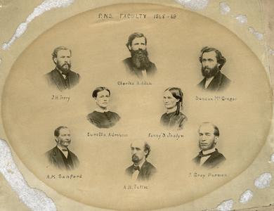 Platteville Normal School faculty : 1868-69