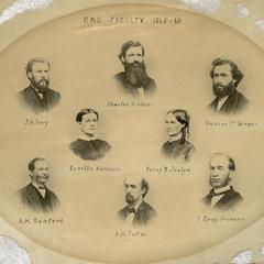 Platteville Normal School faculty : 1868-69