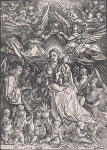 The Virgin as Queen of the Angels