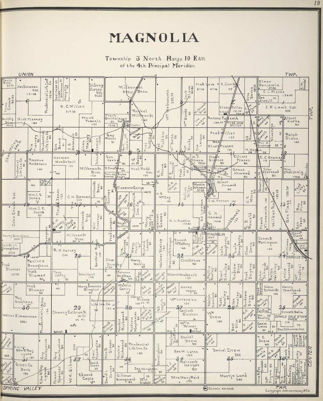 Rock County plat book Full view UWDC UWMadison Libraries