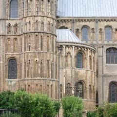 Ely Cathedral southeast corner of southwest transept