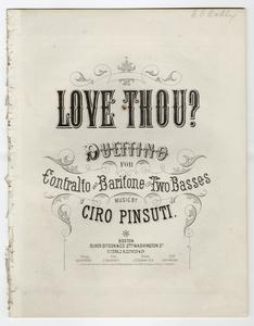 Love thou?
