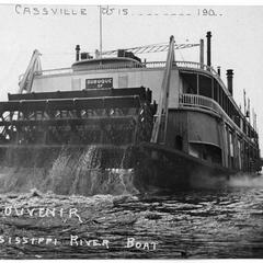 Souvenir, Mississippi River boat, Cassville, Wis. 190_