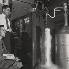 Cryostat machine in the UW (Madison) Physic's department