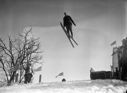 Ski meet jump