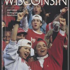 Wisconsin undergraduate application cover