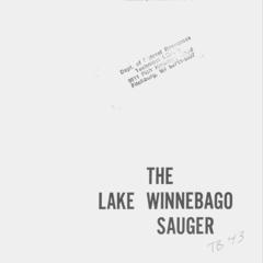 The Lake Winnebago sauger : age, growth, reproduction, food habits and early life history