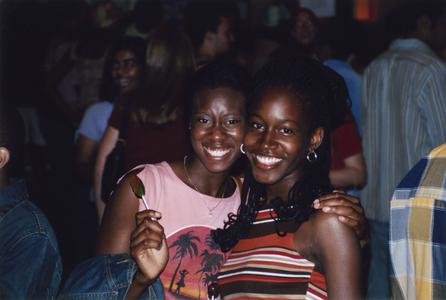 Two students at 2002 MCOR