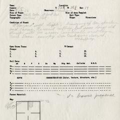 Site 3551: Door County, Township 32N, Range 28E, Section 14