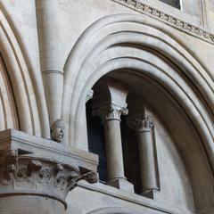 Oxford Cathedral choir triforium