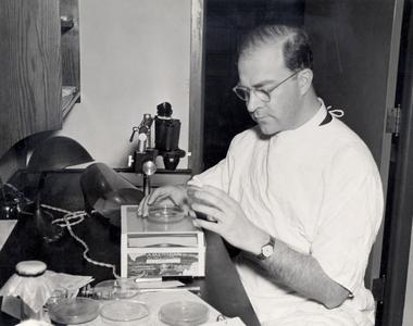 Frederic E. Mohs at work