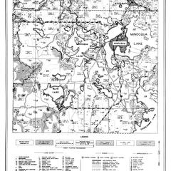 Parts of towns of Minocqua and Woodruff