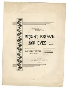 Bright brown eyes