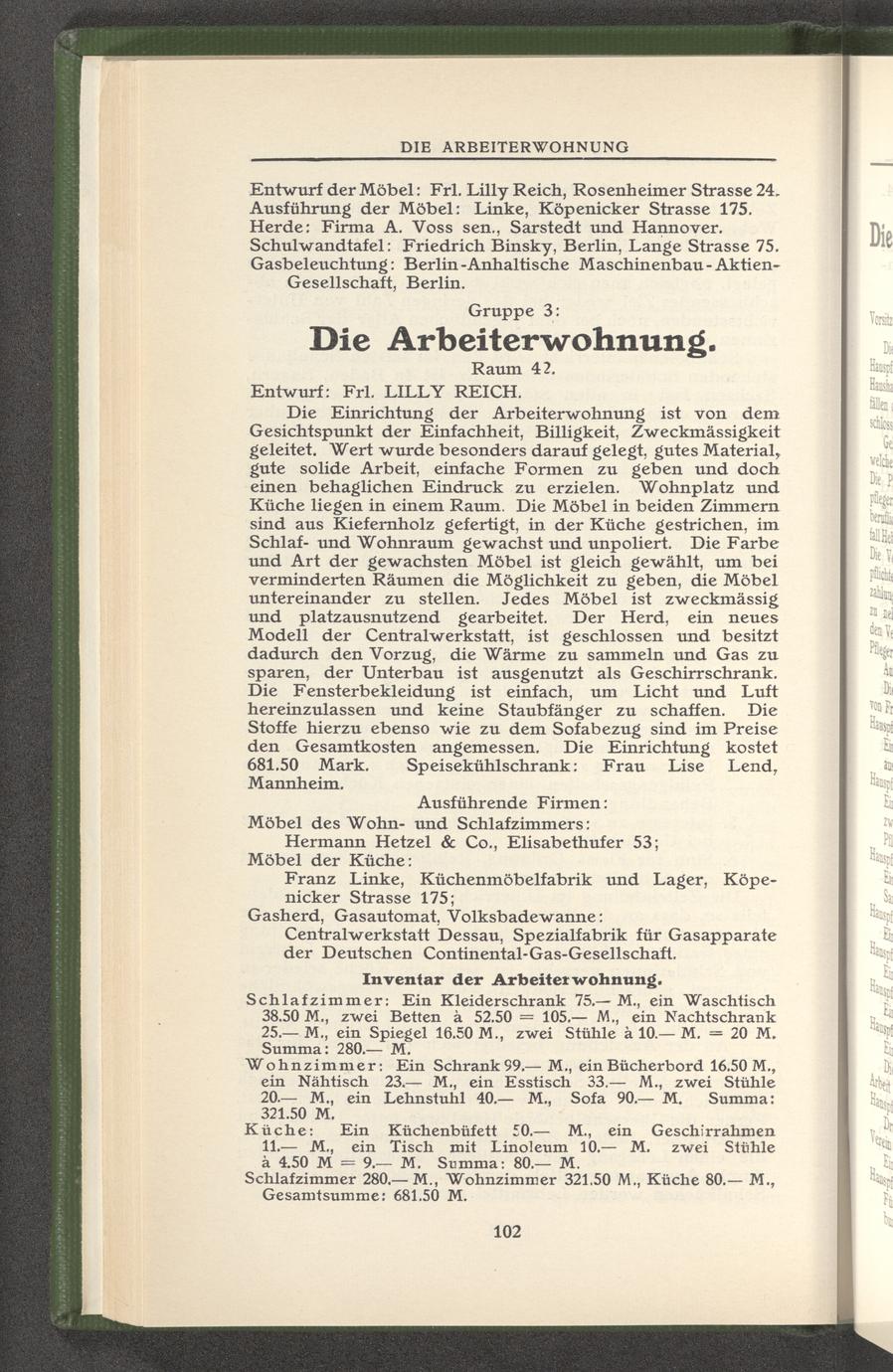 Ausstellung Die Frau in Haus und Beruf Berlin 1912, 24. Februar bis