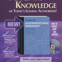 Clinical Gastrointestinal Endoscopy advertisement