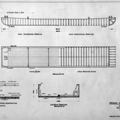 Barge Plans (steel sand barge)