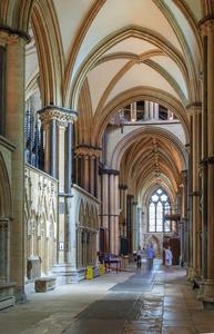 Lincoln Cathedral north choir aisle