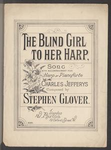 The blind girl to her harp