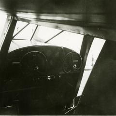 Interior of John Sullivan's second plane, Taylorcraft N20381