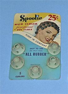 Spoolie hair curlers