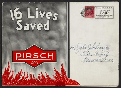 16 lives saved : the Pirsch Smoke Ejector