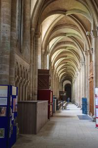 Peterborough Cathedral north nave aisle