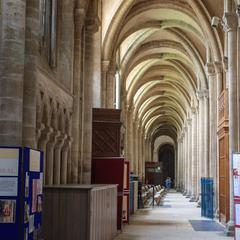 Peterborough Cathedral north nave aisle
