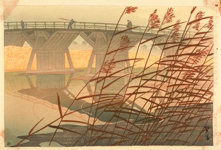 Late Autumn at Imai Bridge in Gyotoku, from the series Eight Views of the Environs of Tokyo