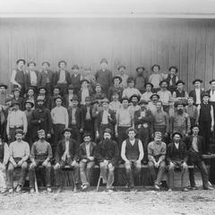 Mann Brothers Chair Factory crew 1896-1897