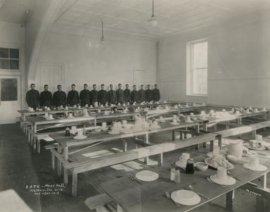 Food served in the SATC mess hall at the Wisconsin Mining School