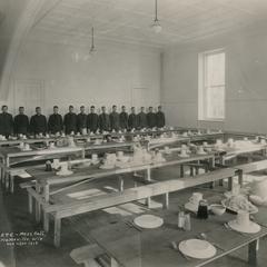 Food served in the SATC mess hall at the Wisconsin Mining School